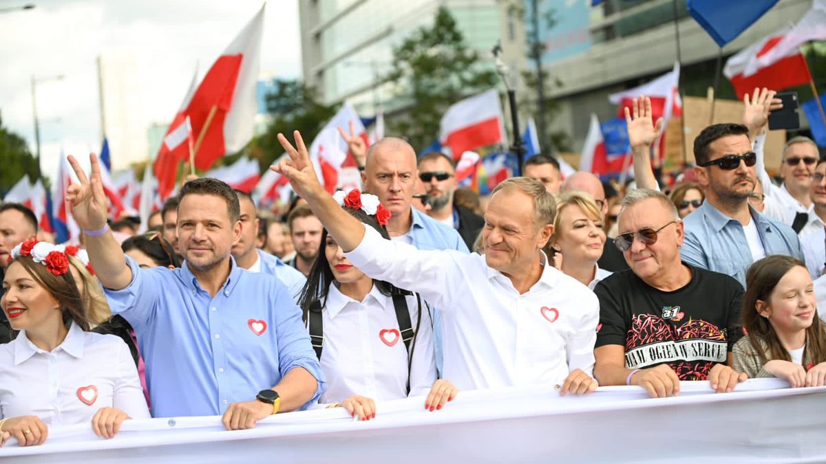 Jurek Owsiak uczestniczył w Marszu Miliona Serc