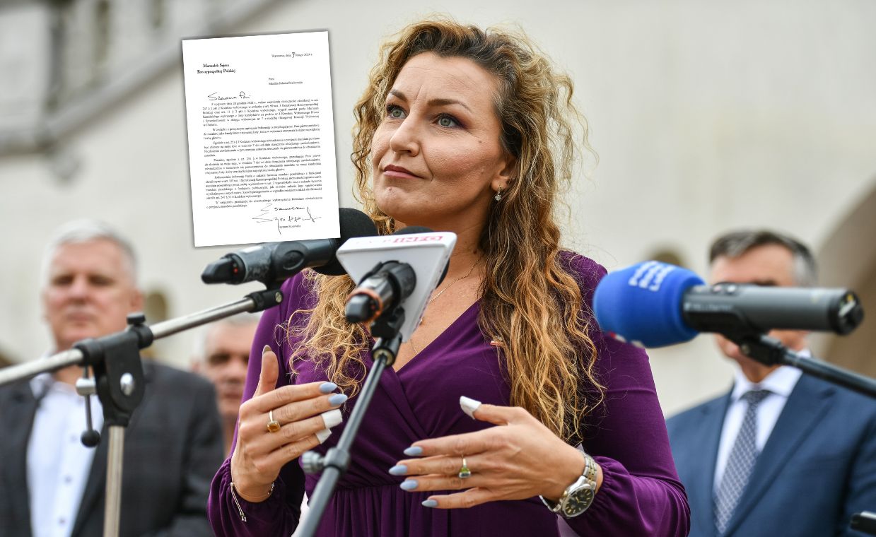"Wczoraj otrzymałam". Pawłowska podzieliła się dokumentem od Hołowni