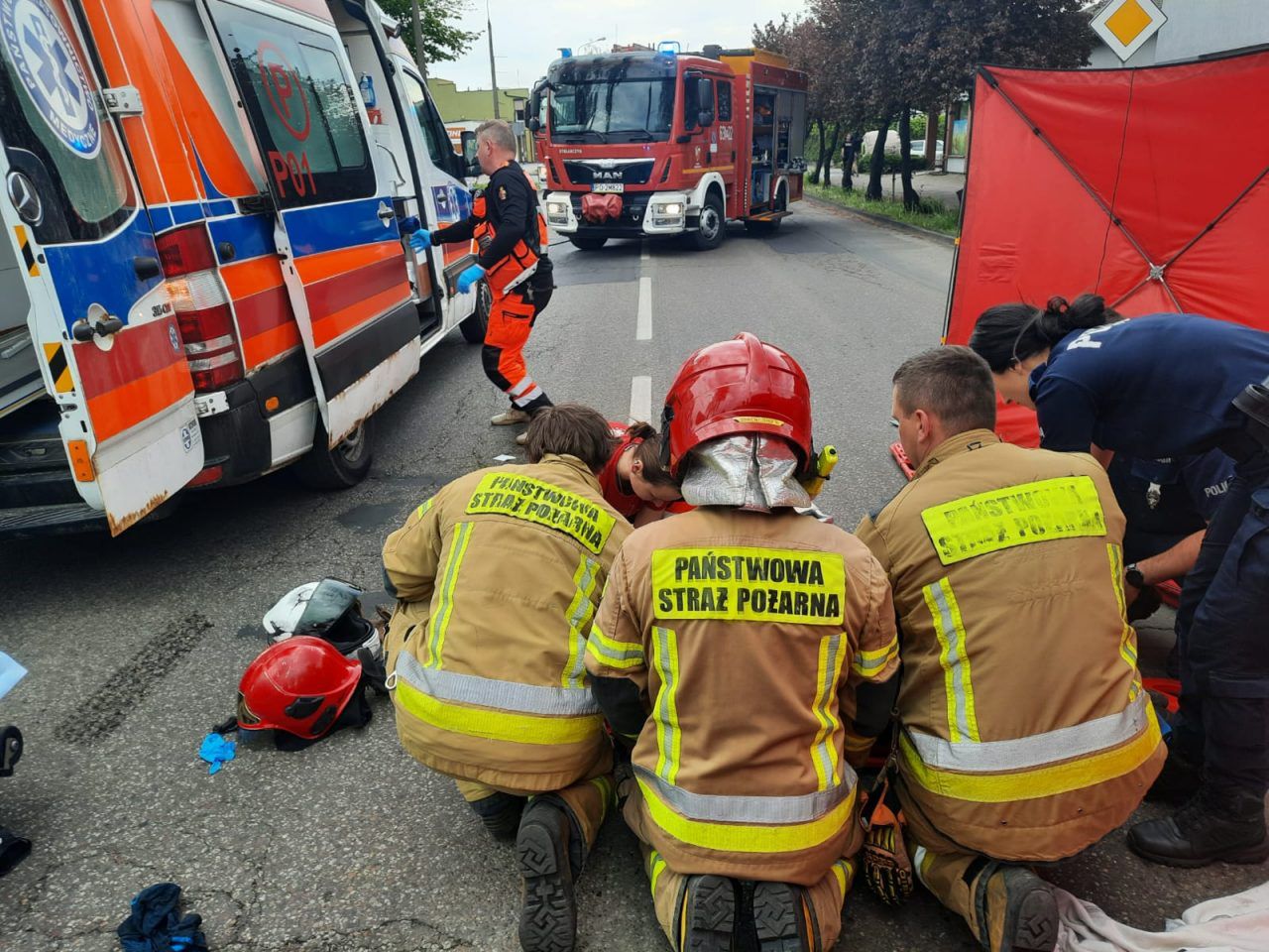 Fot. PSP Wągrowiec