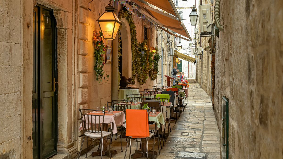 Restauracja w Chorwacji