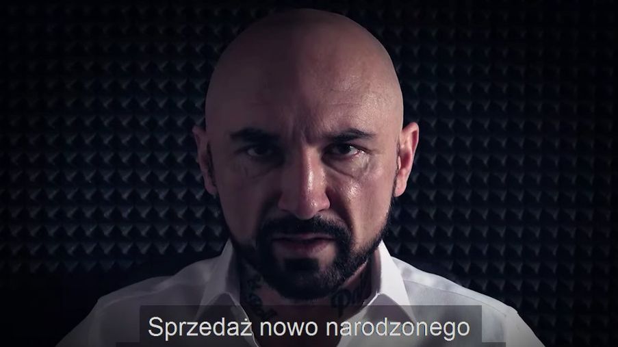 Patryk Vega poruszył kwestię handlu dziećmi