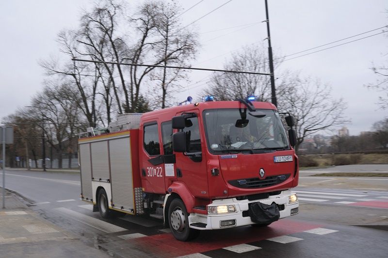 straż pożarna wóz strażacki