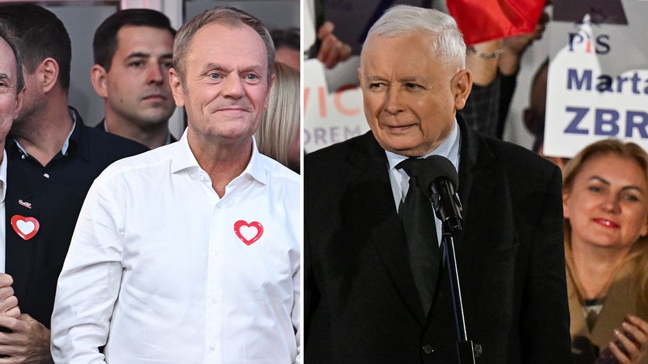 Donald Tusk, Jarosław Kaczyński
