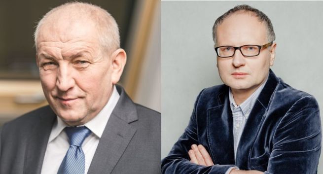 Paweł Lisicki i Ryszard Florek z Nagrodami Kisiela