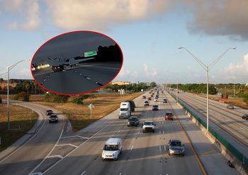 Przerażające wideo z USA. Samolot wylądował na autostradzie