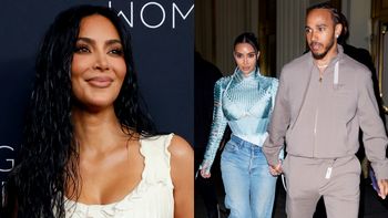 Kim Kardashian i Lewis Hamilton już nie kryją się z uczuciami. W drodze na randkę TRZYMALI SIĘ ZA RĘCE. Robi się coraz poważniej? (FOTO)