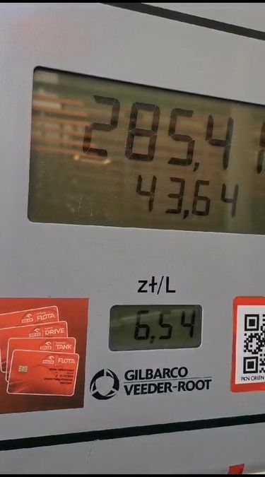 Ceny paliw na stacji Orlen przed i po wprowadzeniu promocji
