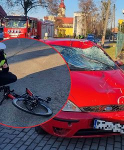 Potrącił prawidłowo jadącego rowerzystę. 36-latek nie żyje