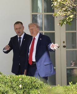 Trump mówił w wywiadzie o Nawrockim. "Jest fantastyczny"