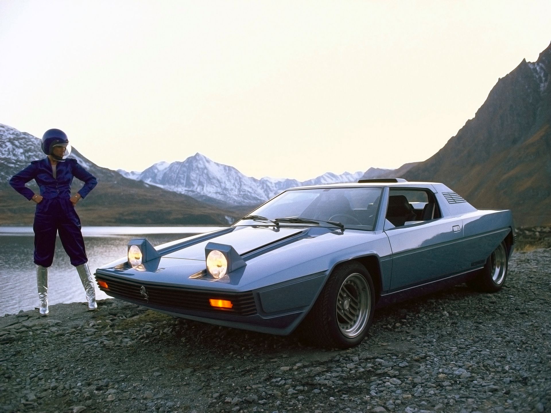 Concept Car, Bertone Ferrari Rainbow, 1976