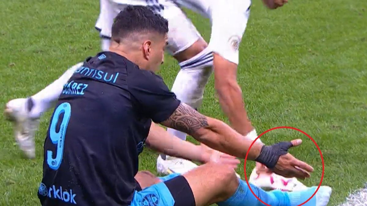Luis Suarez w barwach Gremio Porto Alegre