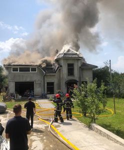 Katastrofa na Ukrainie. Samolot runął na dom