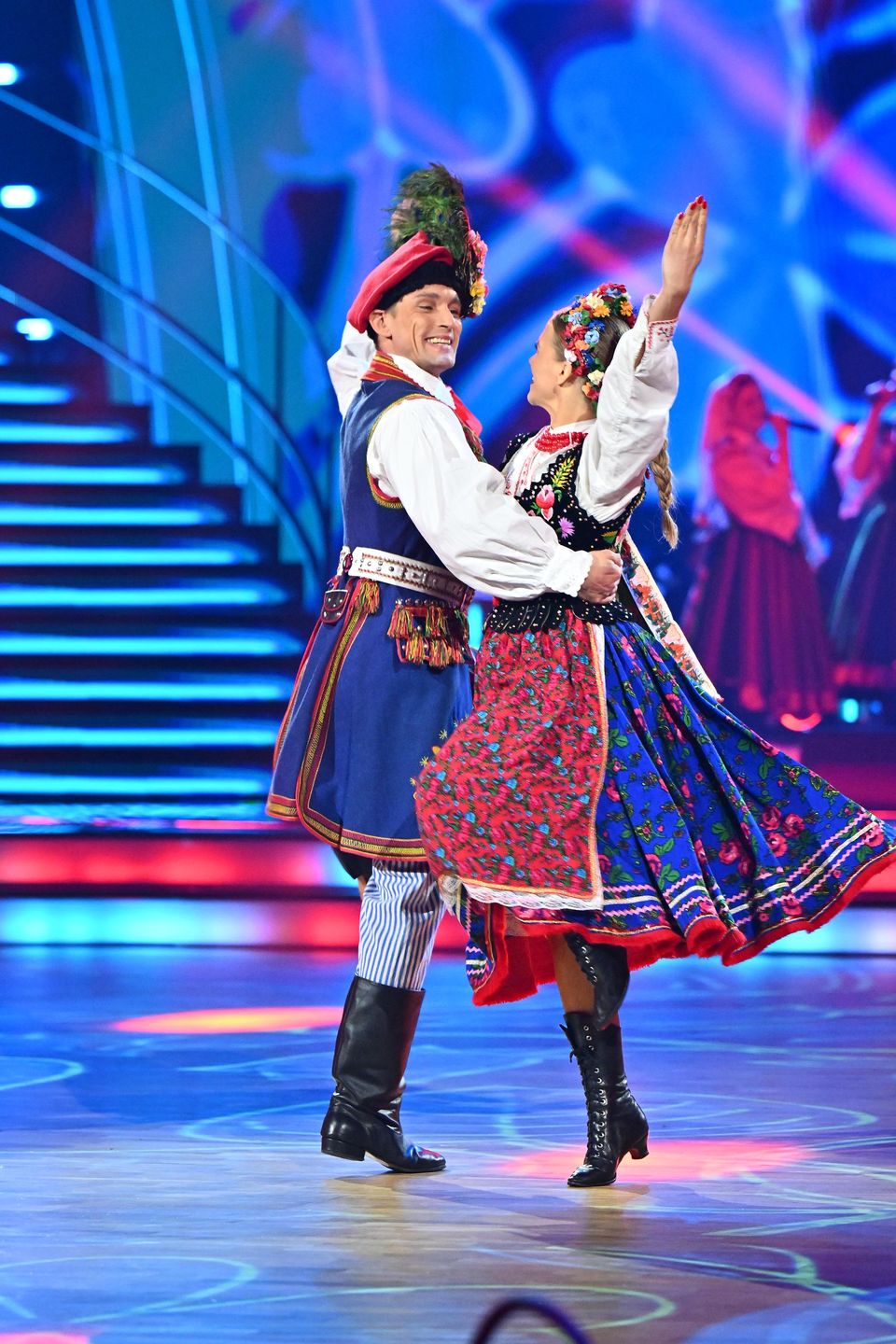 Agnieszka Kaczorowska i FIlip Gurłacz
