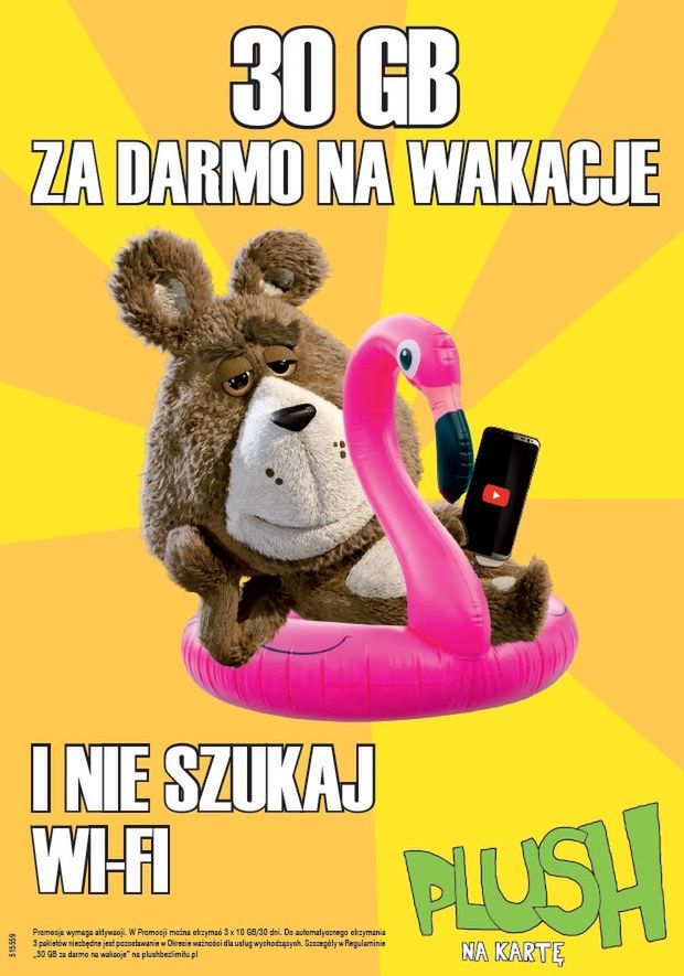 Nie szukaj Wi-Fi! Plush rozdaje pakiety internetowe – nawet 30 GB za darmo na wakacje