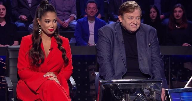 Patricia Kazadi i Olaf Lubaszenko