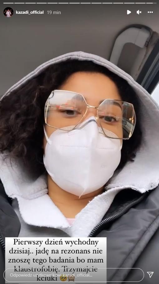 Patricia Kazadi przejdzie badanie