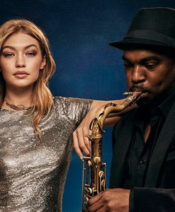 Gigi Hadid w świątecznej kampanii Tommy Hilfiger