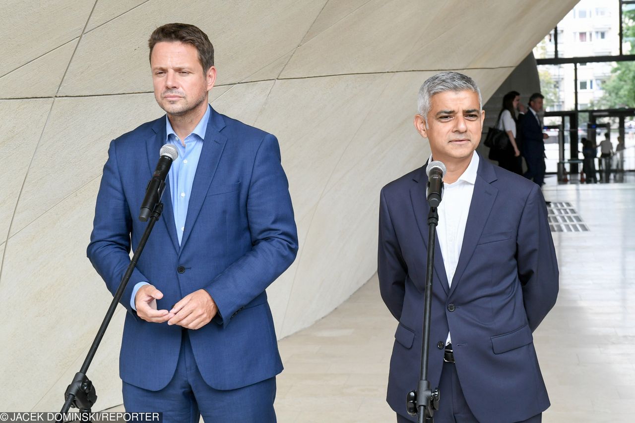 Sadiq Khan w stolicy. "Łączy nas wiele, Warszawa i Londyn będą nadal ściśle współpracować"