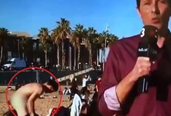 Wpadka w hiszpańskiej telewizji. Przez przypadek pokazali gołego plażowicza