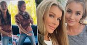 Siostra Joanny Krupy wpadła z wizytą i rozkręciła niezłą imprezkę. Do tańca porwała małą Ashę. Tak szalały, że prawie doszło do wypadku