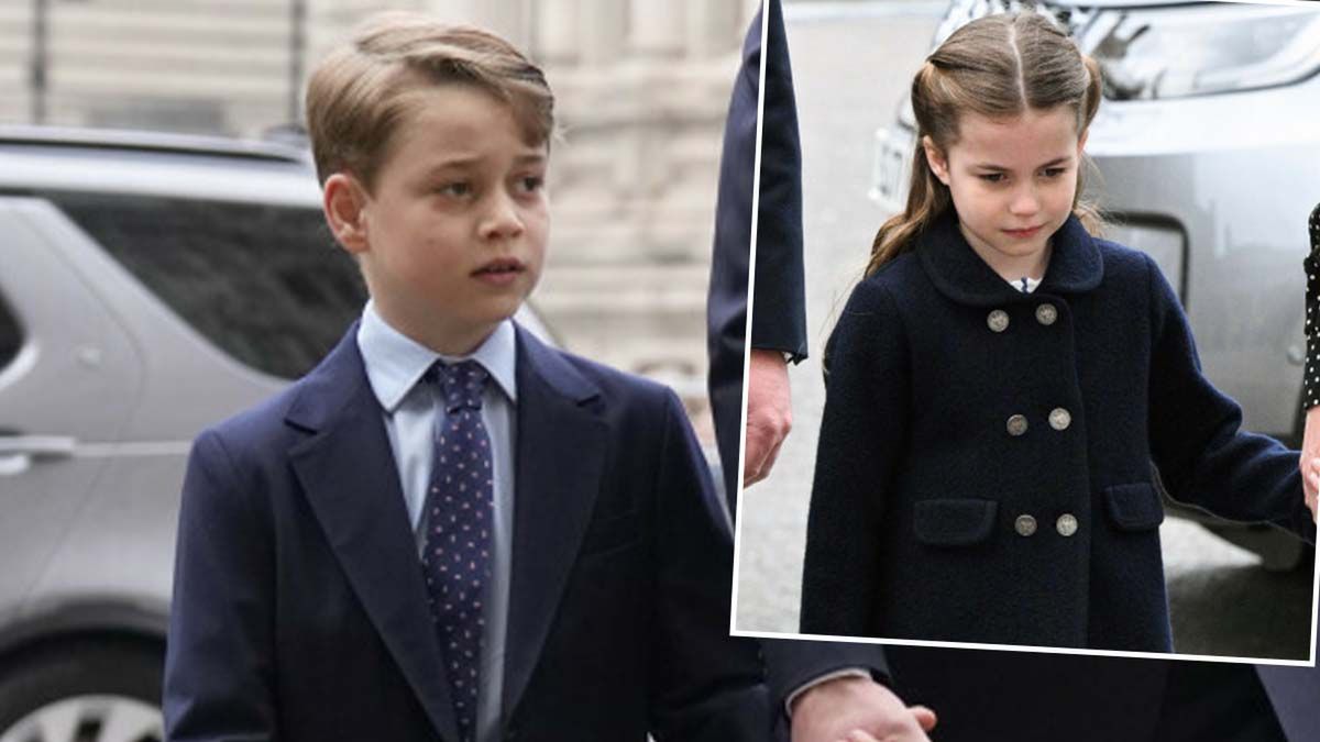 George i Charlotte’a – msza dziękczynna w pierwszą rocznicę śmierci księcia Filipa