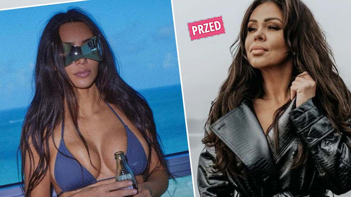 Sylwia Bomba tak poprawiła wygląd, że zaczęła przypominać Kim Kardashian. Po metamorfozie można je pomylić