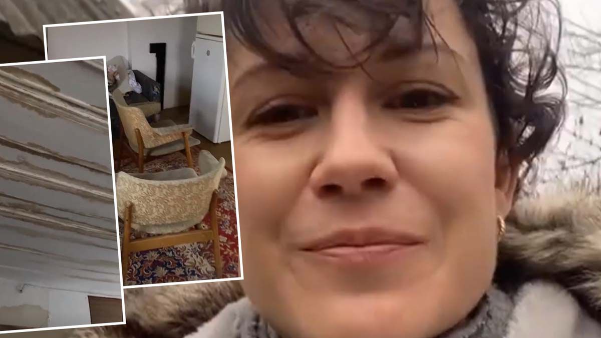 Justyna Kozłowska kupiła dom w fatalnym stanie: "Tu wszędzie jest grzyb, pleśń, krzywe ściany...". Była gwiazda VIVY pokazała, co zastała na miejscu