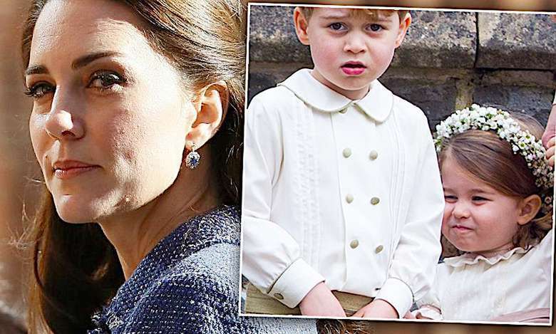 Księżna Kate wpadka z dziećmi