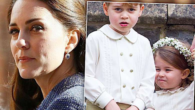 Księżna Kate wpadka z dziećmi