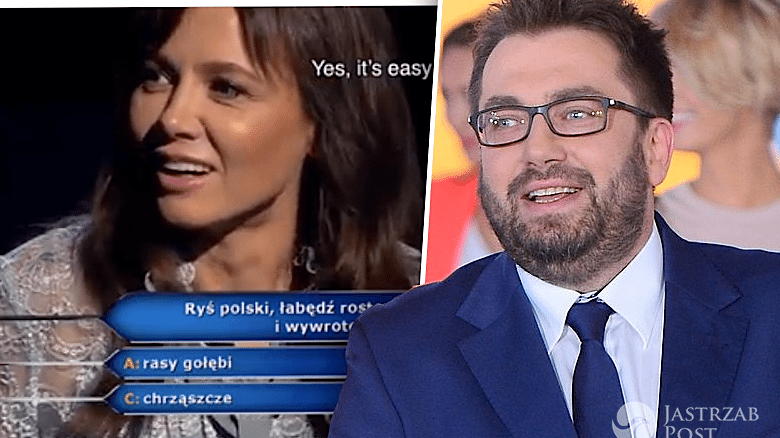 Bartosz Węglarczyk wpadka w Milionerach