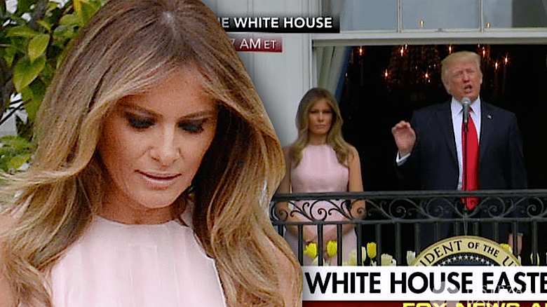 Wpadka Donalda Trumpa z hymnem Wielkanoc 2017