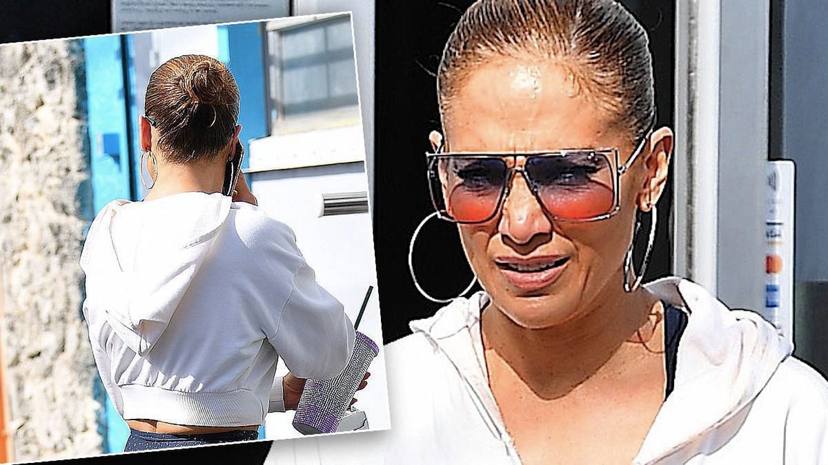 Jennifer Lopez w sportowym stroju