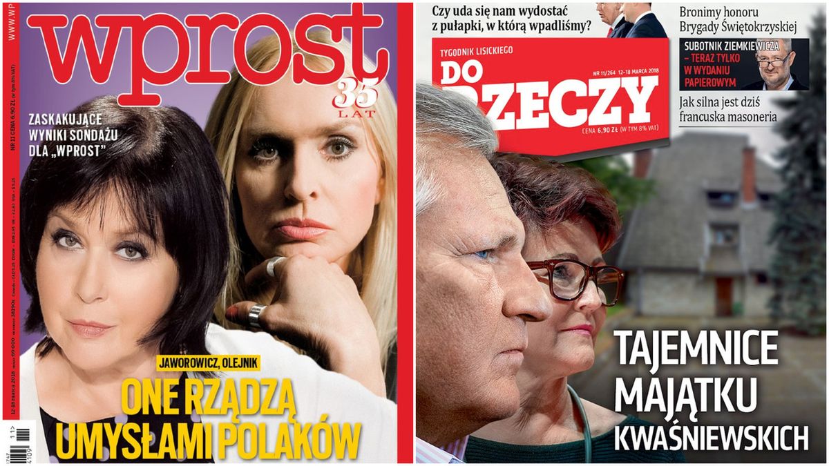 Przegląd tygodników: najbardziej wpływowe Polki i tajemnice śmierci posła we "Wprost"