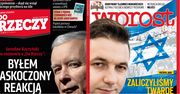 Tygodniki pokazały okładki. Tematem numer jeden znowu spór z Izraelem