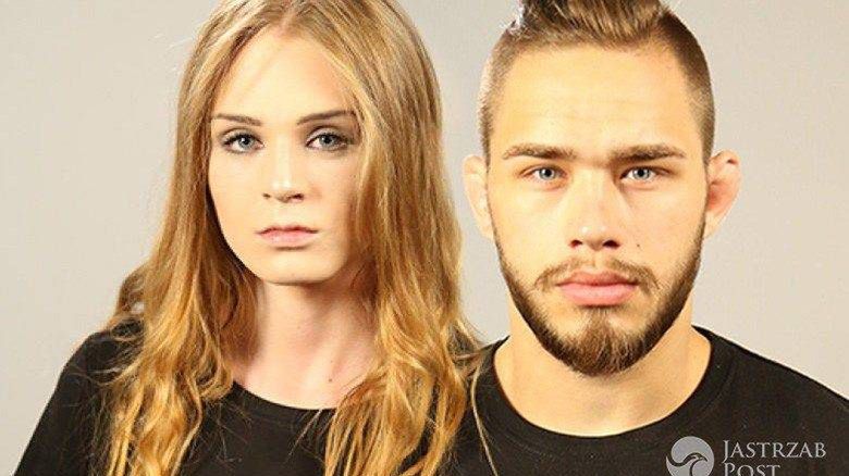 Adam  Niedźwiedź pocałował Kamilę Warzechę