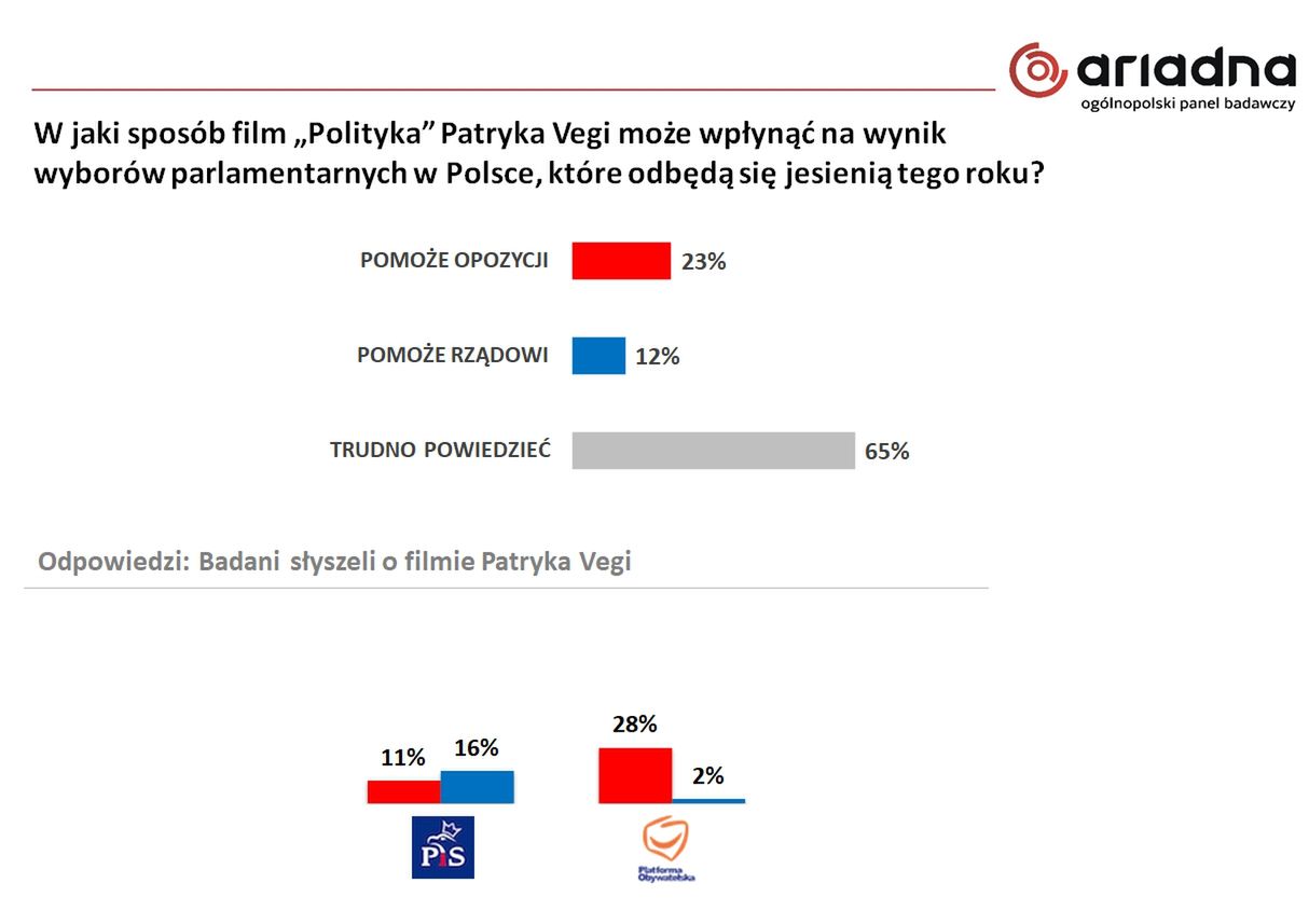 Wyniki badania na panelu Ariadna dla WP 