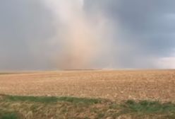 Tornado szkwałowe na Opolszczyźnie. Unosiło pył i piasek, mogło zrywać dachy