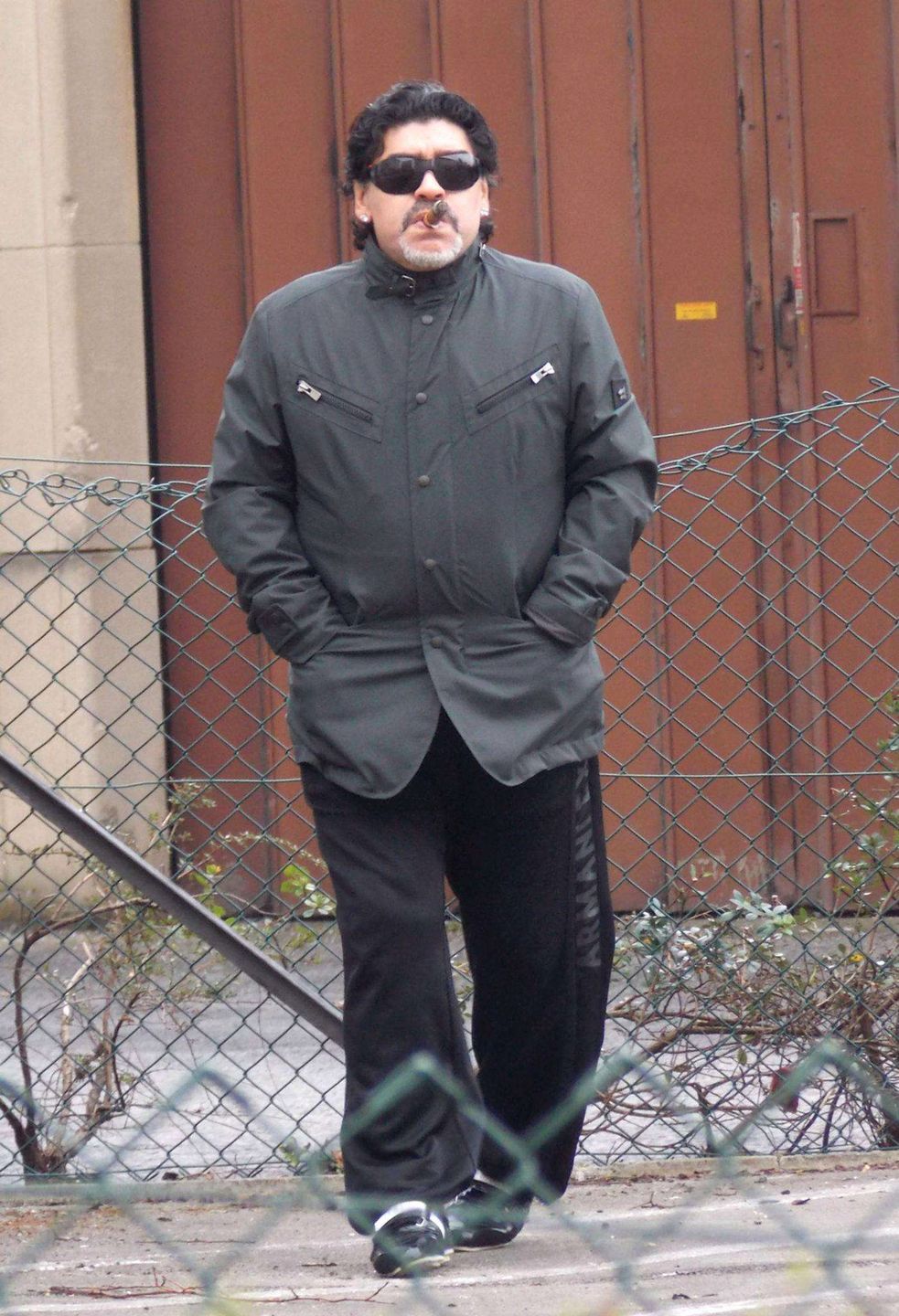 Diego Maradona zasłabł na meczu