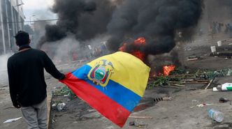 Zamieszki w Ekwadorze. Godzina policyjna. Armia ze zgodą na użycie siły