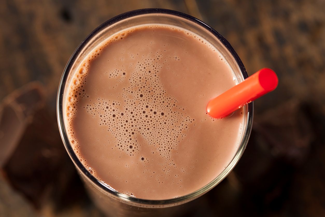 Refreshing Delicious Chocolate Milk with Real Cocoa 