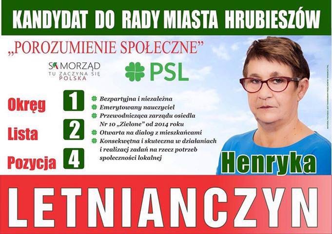 Bezpartyjna kandydatka z PSL