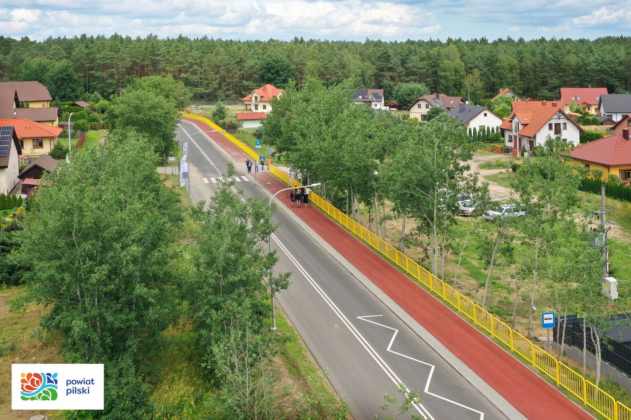 Wyremontowano drogę Piła – Zawada