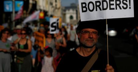 W Madrycie manifestacja z żądaniem przyjęcia uchodźców