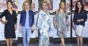Gwiazdy na wystawie "Faces": Joanna Racewicz, Marzena Rogalska, Joanna Jabłczyńska, Beata Tadla...