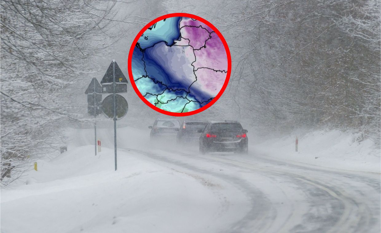 Ze Wschodu nadciąga fala mrozów. Zaostrza się zima w Polsce