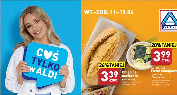 Sonia Bohosiewicz twarzą sklepów Aldi