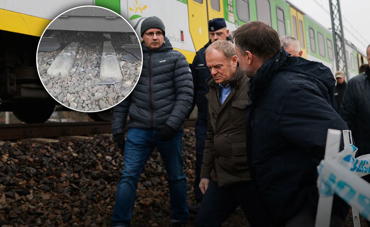 Były wojskowy saper ocenił zdjęcia  zniszczonych torów. Zwrócił uwagę na ślady