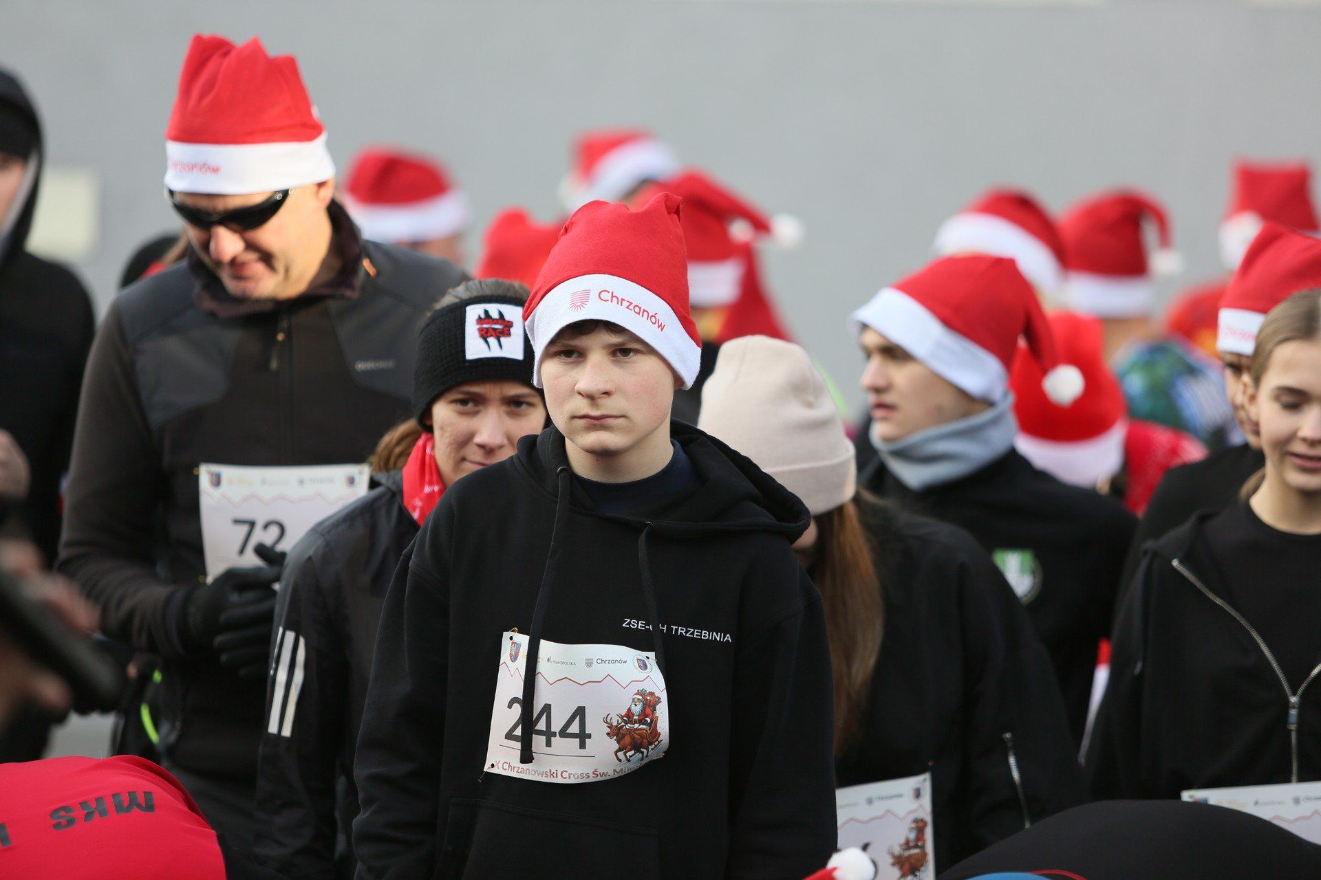 Bieg Świętego Mikołaja w Chrzanowie