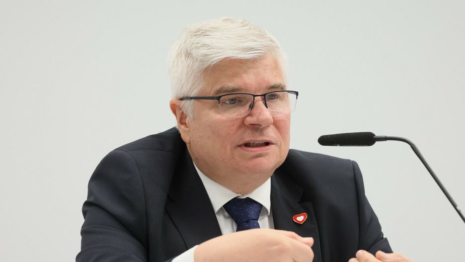 Konferencja prasowa prezesa CPK
Fot. Pawel Wodzynski/East News, 29.05.2025. Konferencja prasowa CPK dotyczaca post?powania przetargowego na terminal pasazerski lotniska CPK, w Warszawie.
N/z: Maciej Lasek
Pawel Wodzynski