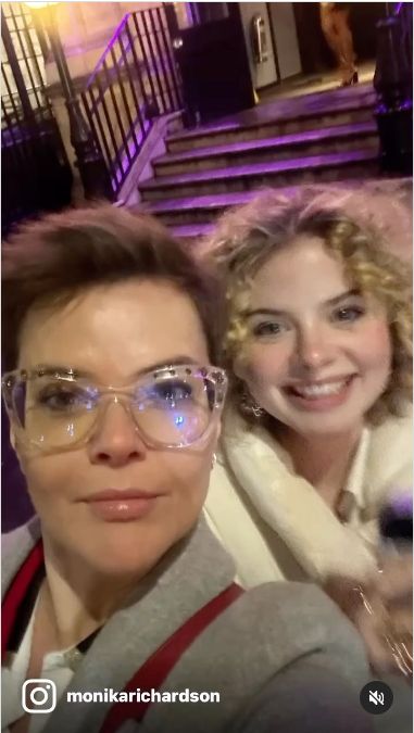 Monika Richardson odwiedziła córkę w Londynie